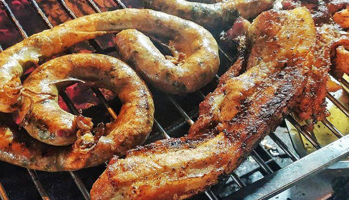 Dồi Sụn Nướng - Chợ Ngọc Lâm