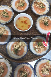 Bánh Bèo chén nhân ướt 