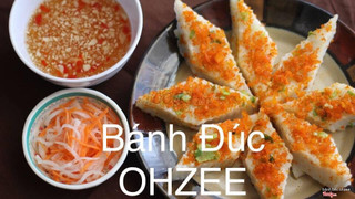 Bánh Đúc nước cốt dừa vừa béo vừa thơm ngon