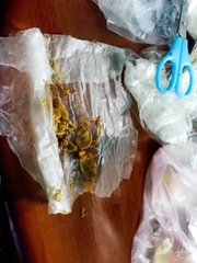 Bánh tráng phơi sương muối nhuyễn hành phi