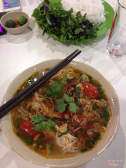 Bún riêu cua bắp bò 65k