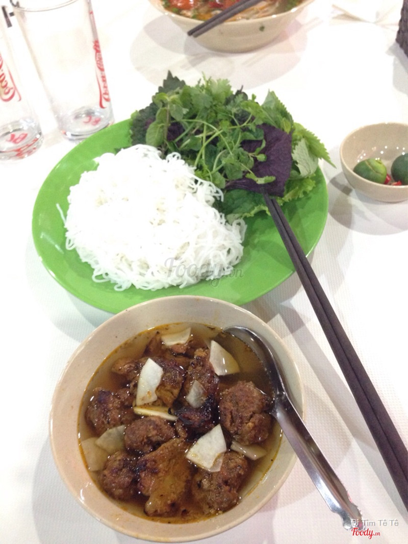 Bún chả 65k