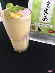 trà sữa pudding môn