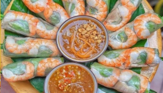 Cuốn Quán Food - Gỏi Cuốn Tôm Thịt - Đường N20