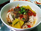 cá ngừ bún