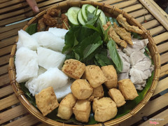 Bún đậu đầy đủ