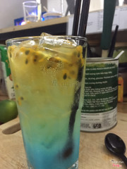 Italian soda - deep blue sea