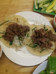 bánh xèo bò