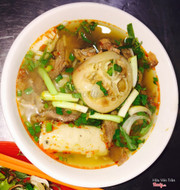 Tô bún bò ngon đặc trưng của quán Thanh My