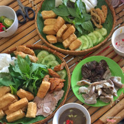 bún đậu mắm tôm