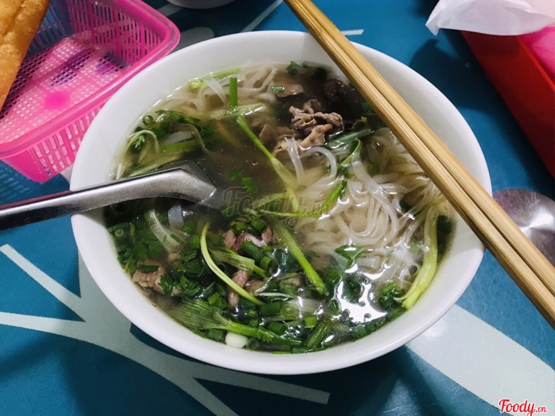 Phở bò tái