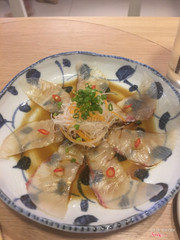 Kanbachi chilli ponzu