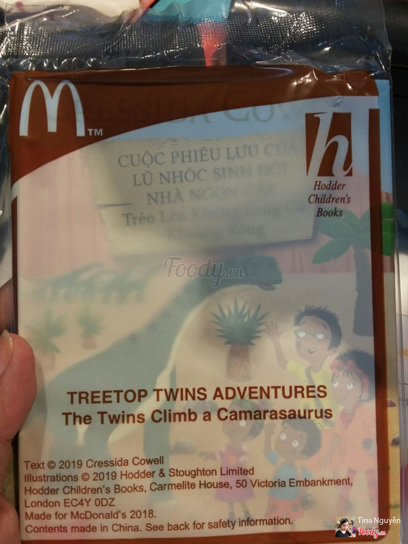 Sách tặng kèm trong phần ăn Kid Meal ( Happy Meal ) 65k