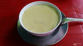 Chè hột gà chưng nóng