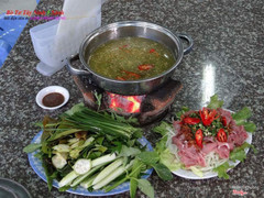 Bò tơ nhúng chanh