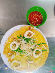 Bánh xèo Mực