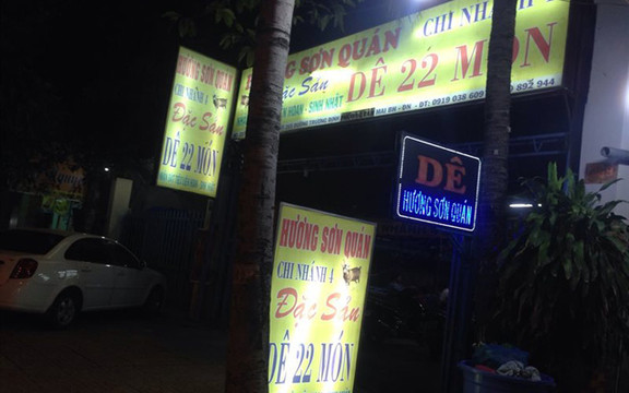 Hương Sơn Quán - Dê 22 Món - Trương Định