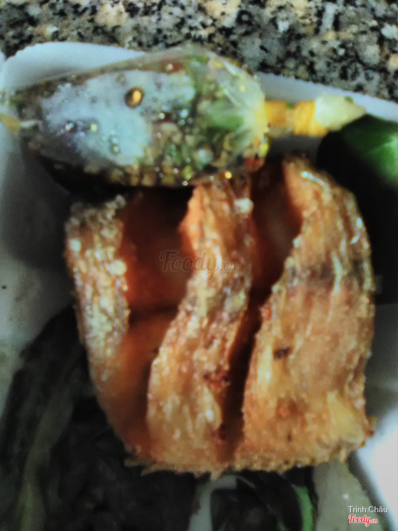 cá lóc chiên tuoi