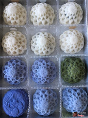 bánh dẻo hoa đậu biếc nhà trồng