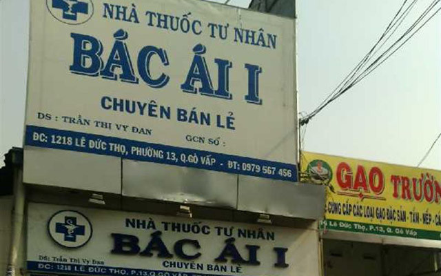 Nhà Thuốc Tây Bác Ái I - Lê Đức Thọ