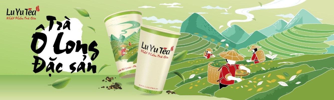 Lu Yu Tea - Trà Sữa Olong Đặc Sản - Thạch Lam