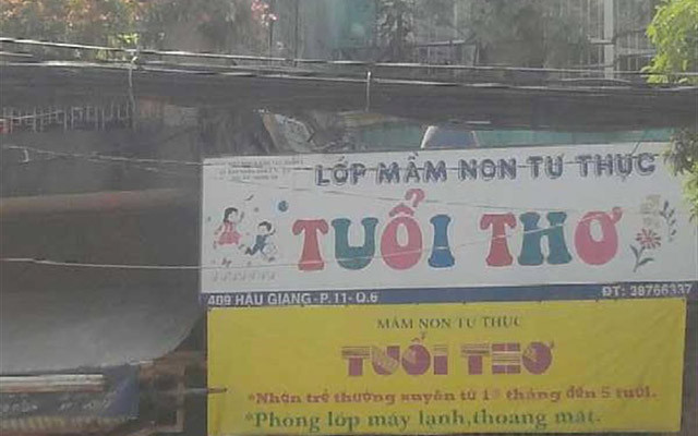 Mầm Non Tư Thục Tuổi Thơ