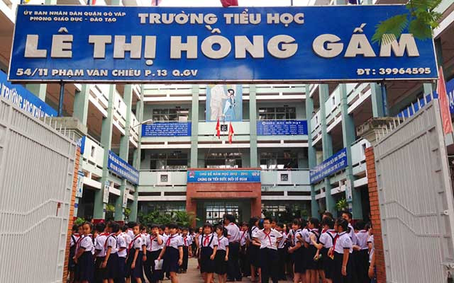 Trường Tiểu Học Lê Thị Hồng Gấm - Phạm Văn Chiêu