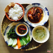 Set lunch tại OZ coffee Huỳnh Tịnh Của, quận 3. Ngon và rẻ ^^ 