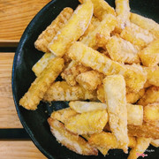 Khoai lang lắc phô mai