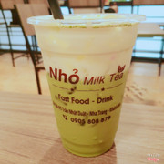 Trà xanh sủi bọt