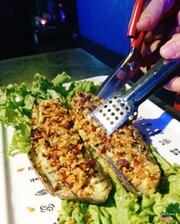 Cà tím nướng tỏi