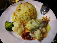 Cơm gà phô mai 49k