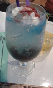 soda bluberry