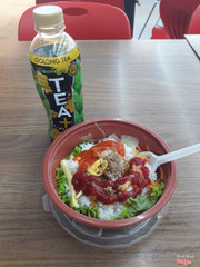 Combo Cơm trộn + Trà Olong: 30k