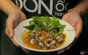 Ốc bông bơ cay 55k