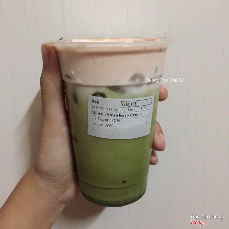 Matcha Strawberry Cream 