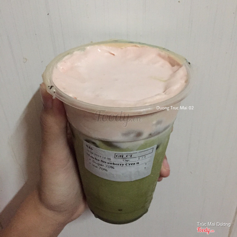 Matcha Strawberry Cream 