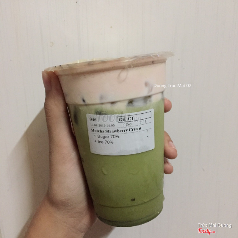 Matcha Strawberry Cream 