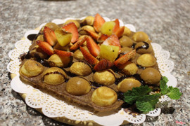 bánh trứng gà non cực độc