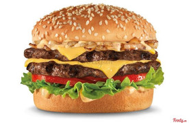 HAMBURGER 2 TẦNG BÒ PHÔ MAI