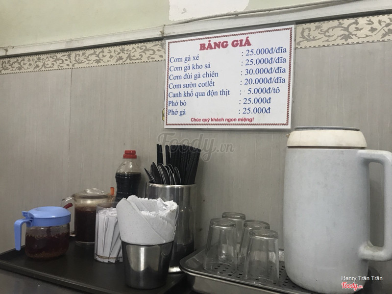 Menu thực đơn