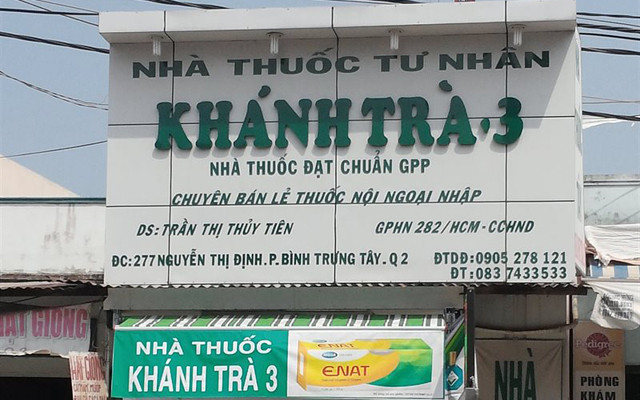 Nhà Thuốc Tư Nhân Khánh Trà 3 - Nguyễn Thị Định
