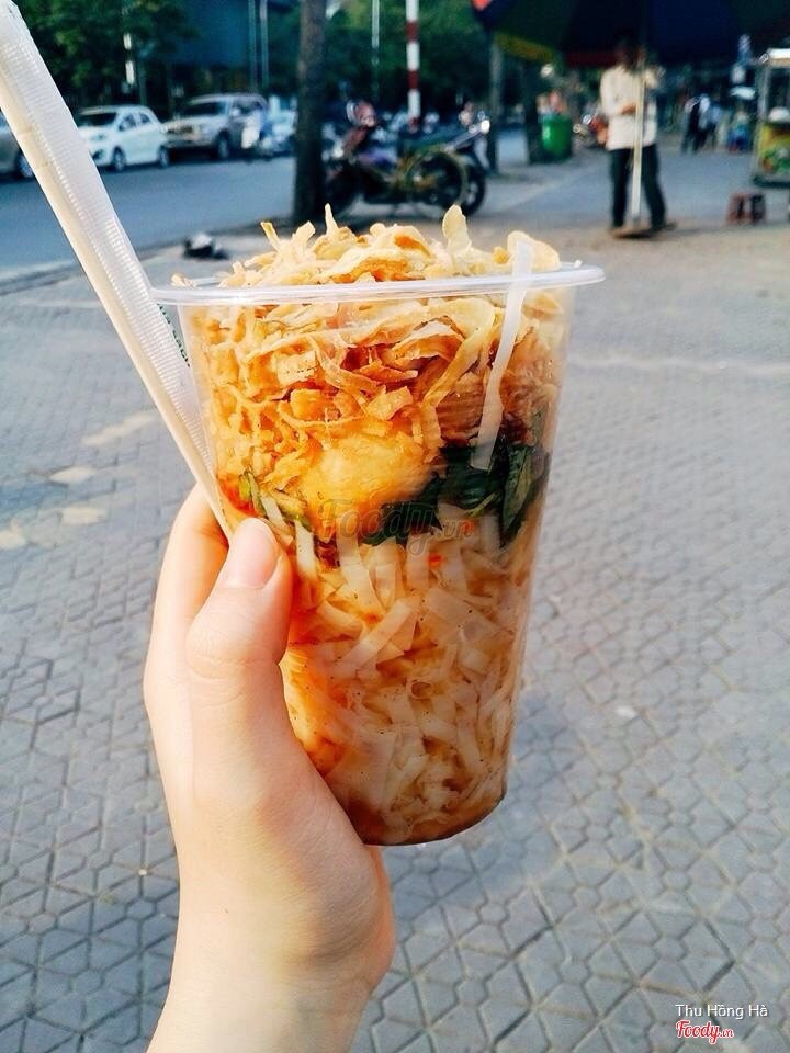 bánh tráng trộn