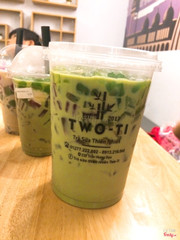 Trà sữa matcha 1 lít 38k