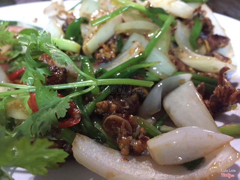 Mực sữa chiên nước mắm