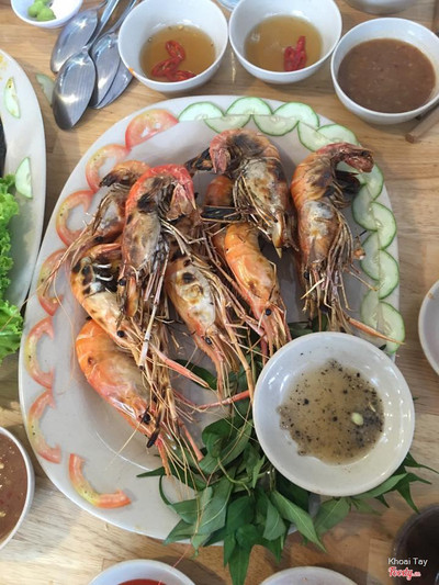 Tôm càng nướng