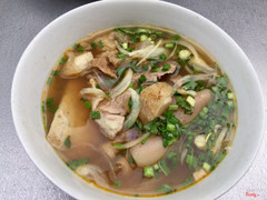 Tô bún bò ko bún của mình, vì mình đang kiêng tinh bột