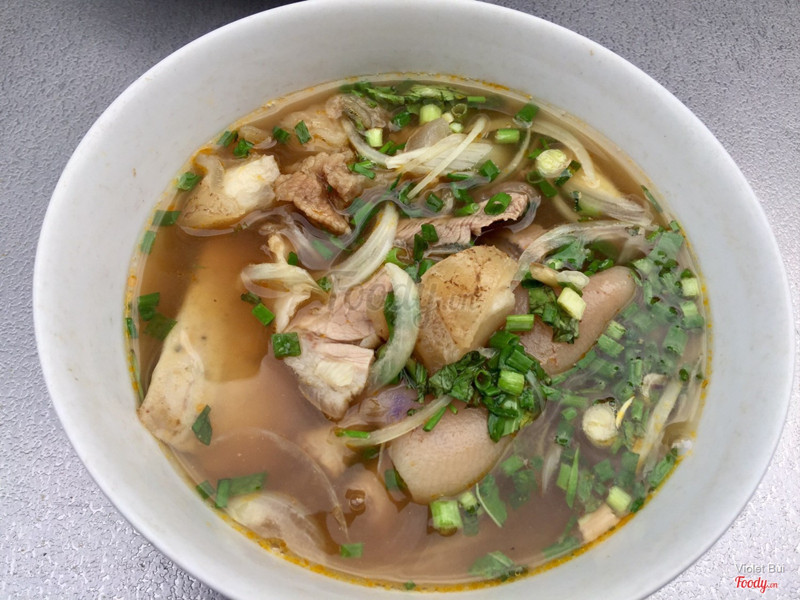 Tô bún bò ko bún của mình, vì mình đang kiêng tinh bột