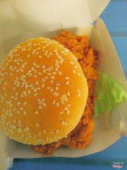 Burger gà