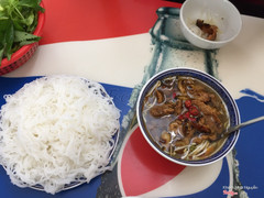 Bún chả quạt